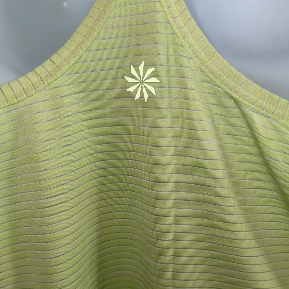 Athleta Green Tie Front Tank Top - Picture 5 of 7